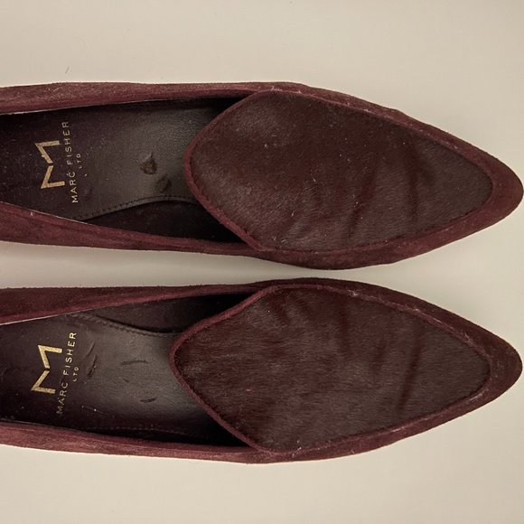 Mark Fisher shoes in dark burgundy, size 5M - Picture 3 of 6